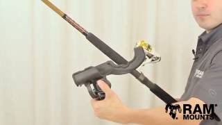 RAM Rod 2000 Fishing Rod Holder with Ball & Socket Mounting System