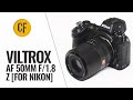 Viltrox 50mm f/1.8 Z (Nikon version) lens review with samples