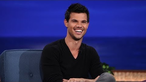 Taylor Lautner Interview Part 01 - Conan on TBS