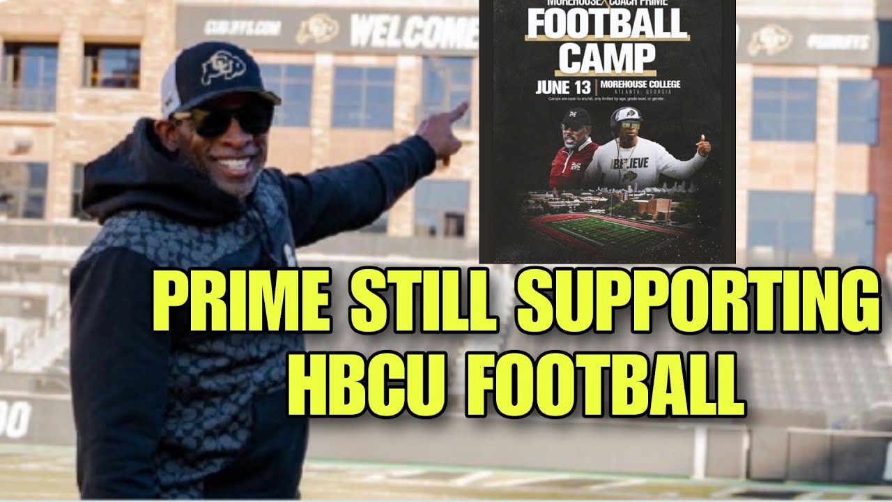 Coach Prime Continues To Support HBCU Football While At Colorado ‼️