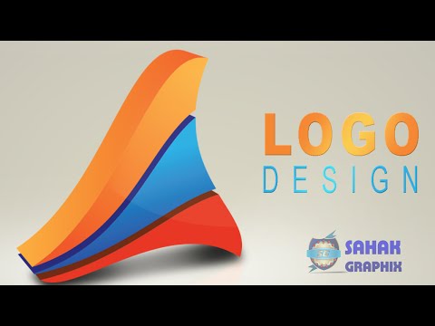 d Logo Design |  Illustrator Photoshop Tutorial | In Hindi / Urdu