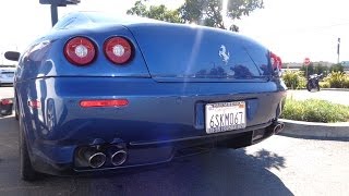 Ferrari 612 is a wonderful and rare beast! thanks to that awesome
owner too!