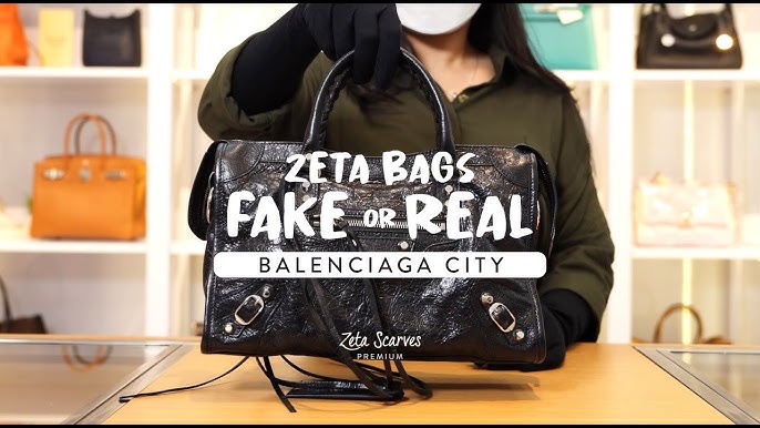 How to spot a Balenciaga City Bag: Part 1 - YouTube