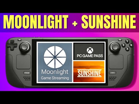 Better PC Streaming to Steam Deck with Moonlight & Sunshine!