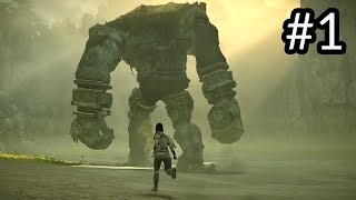 Shadow of the Colossus - PS4 PRO Gameplay Walkthrough Part 1 - 1st Colossus (Performance Mode)