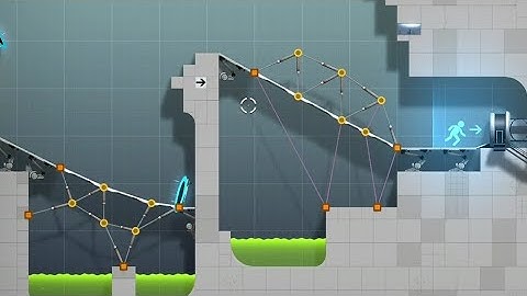 Bridge Constructor Portal - Level 7 Walkthrough