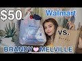$50 CHALLENGE: Brandy Melville vs. Walmart