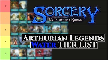 Arthurian Legends WATER tier list with @goldeneagle1833