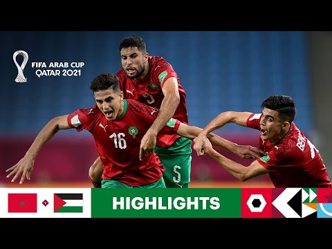 Morocco v Palestine | FIFA Arab Cup Qatar 2021 | Match Highlights