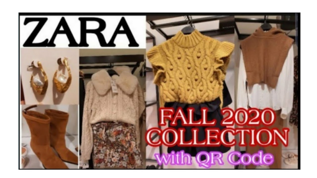 ZARA NEW SHOP UP FOR FALL-WINTER SEPTEMBER 2020 with QR CODE| #ZARA #