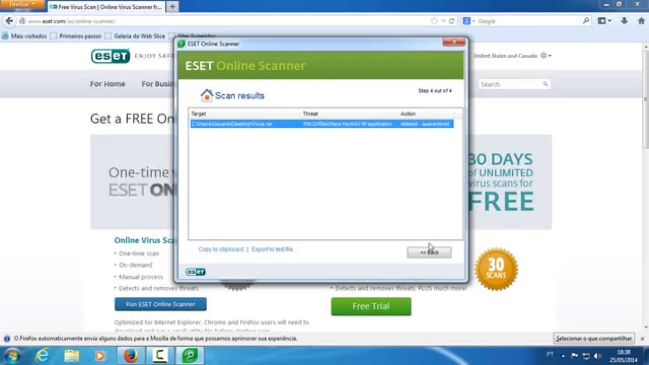 Nod32 online scanner discount