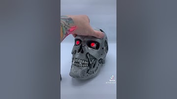 Custom Terminator T800 Skull