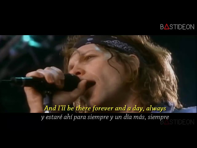 Bon Jovi - Always (Sub Español + Lyrics) class=