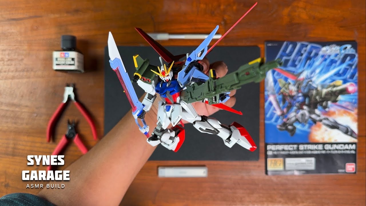 Perfect Strike Gundam HG 1/144 | ASMR BUILD | Gundam Seed | Bandai ...