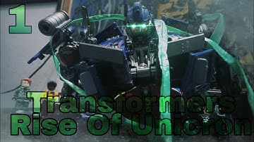 Transformers:Rise Of Unicron Episode 1 | Stop motion series
