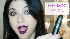 How To Get a FREE Lipstick From MAC l Back to MAC, Reviews