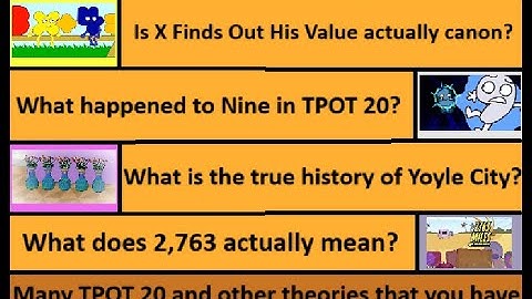 Every BFDI Mystery/Theory: Explained - Part 8