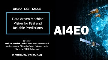 Data-driven Machine Vision for Fast and Reliable Predictions by Rudolph Triebel