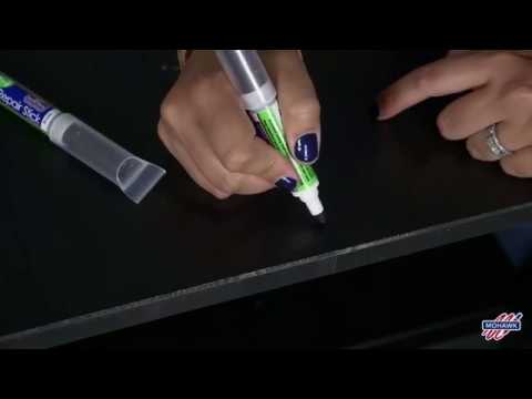 How to Repair Scratches in IKEA Furniture - Jenna Kate at Home