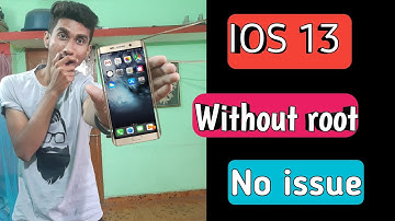 How to install ios 13 any mobile !!Mobile  Change to Iphone without root !!