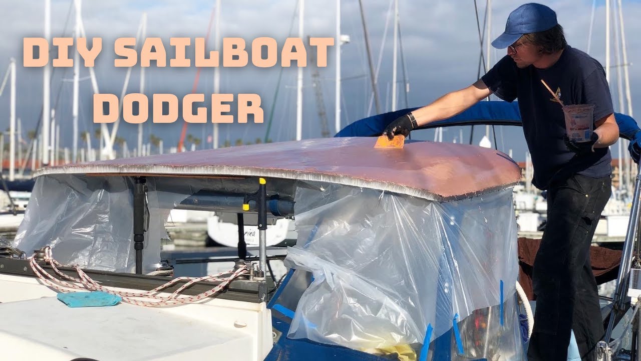 sailboat dodger repair