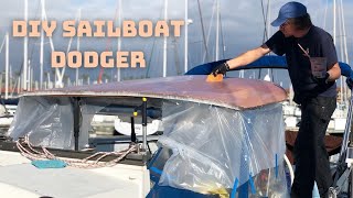 Fixing Avocet | Building a Sailboat Dodger screenshot 3
