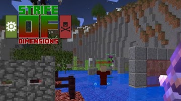 Strife of Dimensions Gameplay with GersinMC, Purple and Skypit - Minecraft Best Of