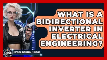 What Is A Bidirectional Inverter In Electrical Engineering? - Electrical Engineering Essentials