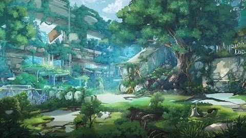 AI Animation video - The old oak tree