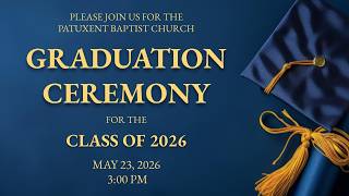 2026 PBC Youth Group Graduation