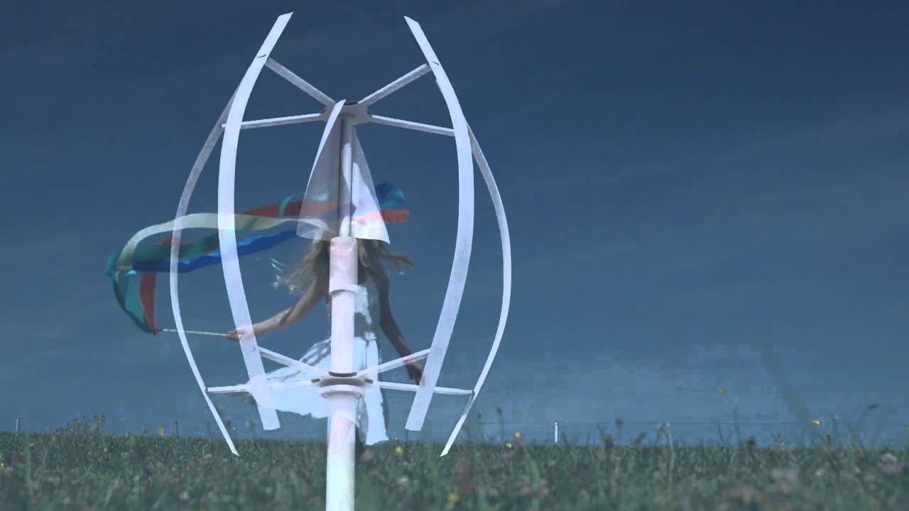 Silent il nuovo generatore eolico ad asse verticale della WindUp s.r.l. -  YouTube