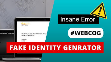 Fake Identity Generator with Django || #python #django #webcog || Inspired by @CodeWithHarry || 2023