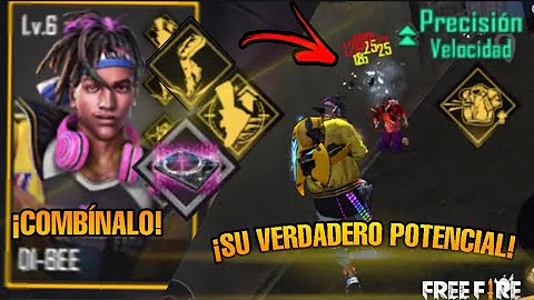 🔥 ¡EL VERDADERO POTENCIAL DE DI BEE! 🔥 // 🔹 ¡MEJOR SKILL PARA RUSHEROS! 🔹 // FREE FIRE 🔥