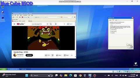 YouTube Poop Intro Has HFTD/Hang VM (Windows XP)