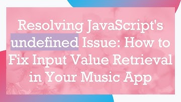 Resolving JavaScript