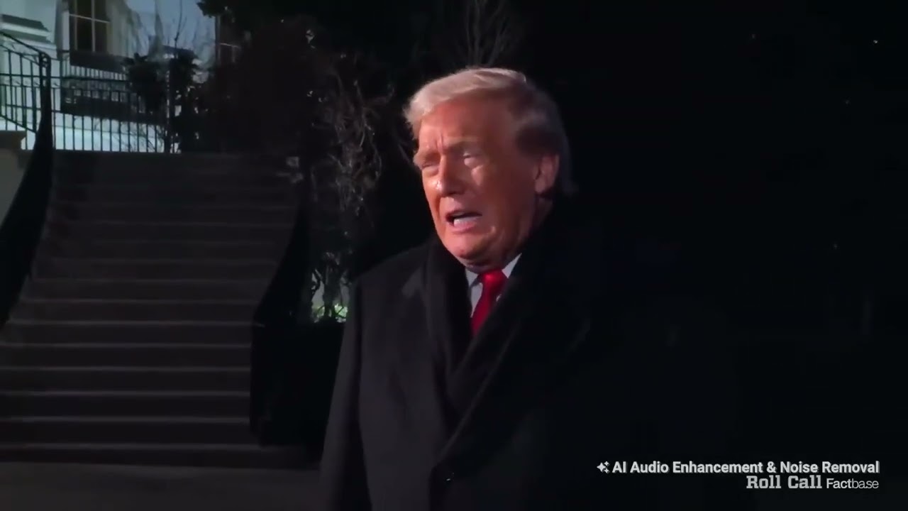 Press Gaggle: Donald Trump Speaks to Reporters Before Marine One Departure - January 20, 2026