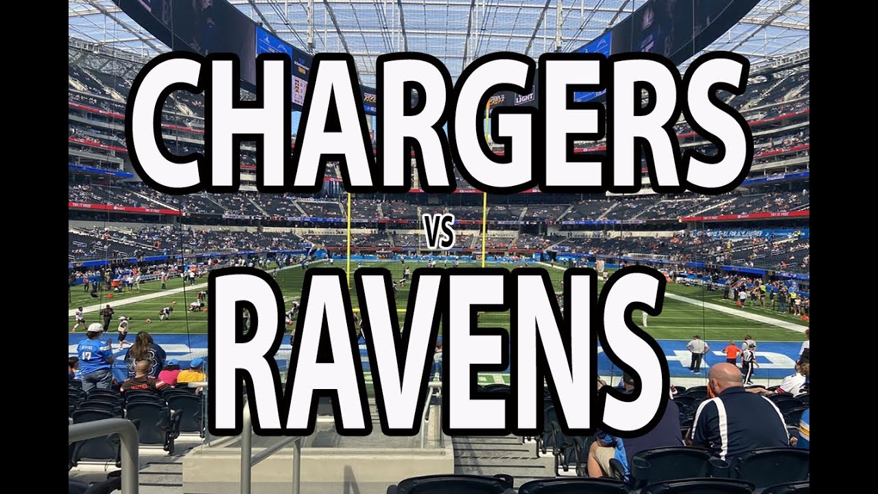 Chargers vs Ravens Tickets 2023 Sofi Stadium Starting at 42 YouTube