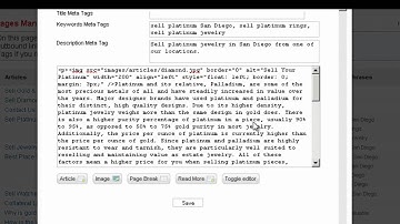 Joomla On Page Search Engine Optimization TOOL - Joomla Web Page Optimization in SEO