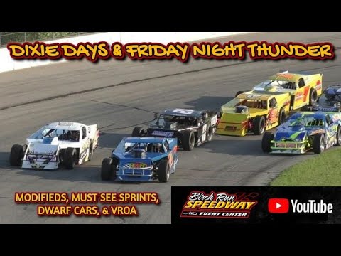 DIXIE DAYS & FRIDAY NIGHT THUNDER @ Birch Run Speedway | 7/21/23