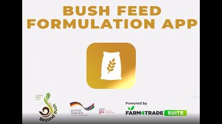 The Bush Feed Formulation Application (FFA) screenshot 4