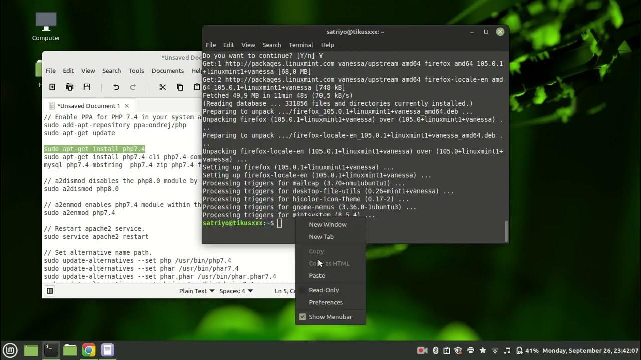 Ubuntu Downgrade Php 8 To 7.4