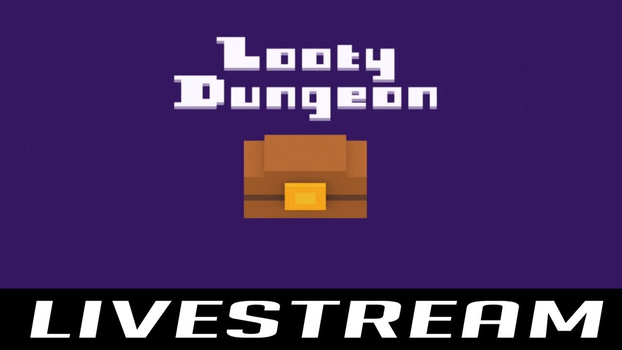 Looty Dungeon (by Taco Illuminati ) - iOS - HD (Sneak Peek) Gameplay Trailer (Livestream)