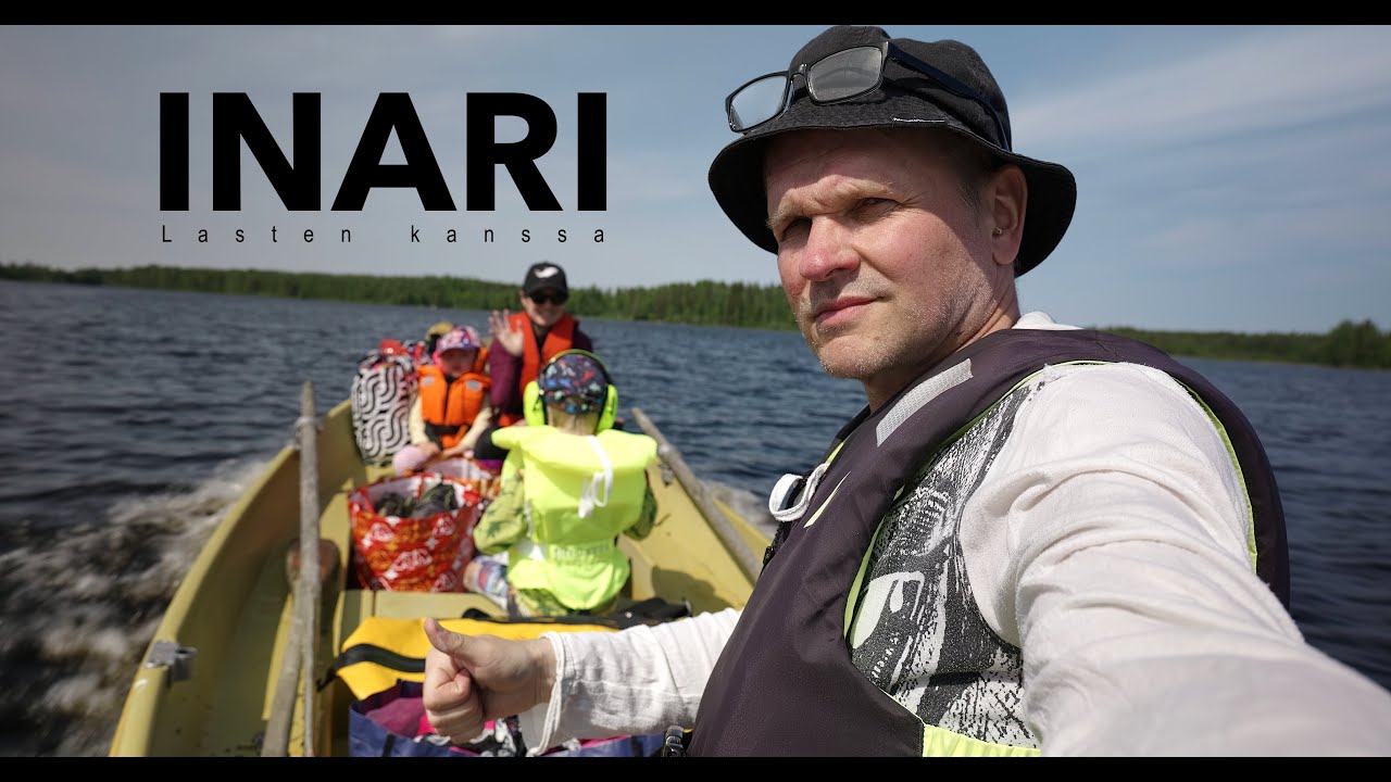 Inarijärvi: Ensimmäinen eräreissu lapset mukana.