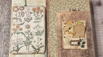 Altered File Folder Journal - Daisy Junk Journal - Part 2