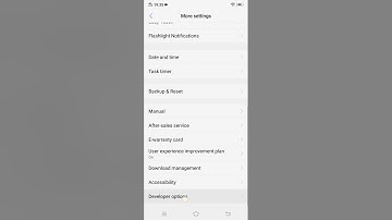 VIVO Y81 Enable Developer Option (1808)