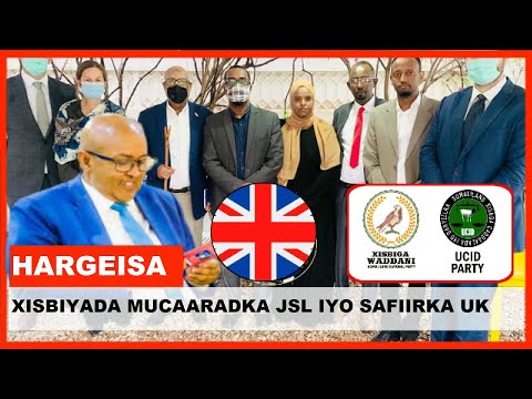 Nuxurka Kulanka Gud Ciro  Faysal C Waraabe Iyo Safiirka Cusub Ee UK Usoo Magacawday Sland & Somalia