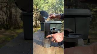 Making some coffee in the mountains! #firemaple #firemaplegear I am impressed with this stove!