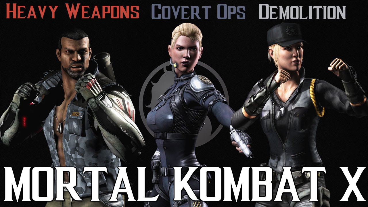 Mortal Kombat X Mobile Fw Heavy Weapons Jax Briggs Covert Ops