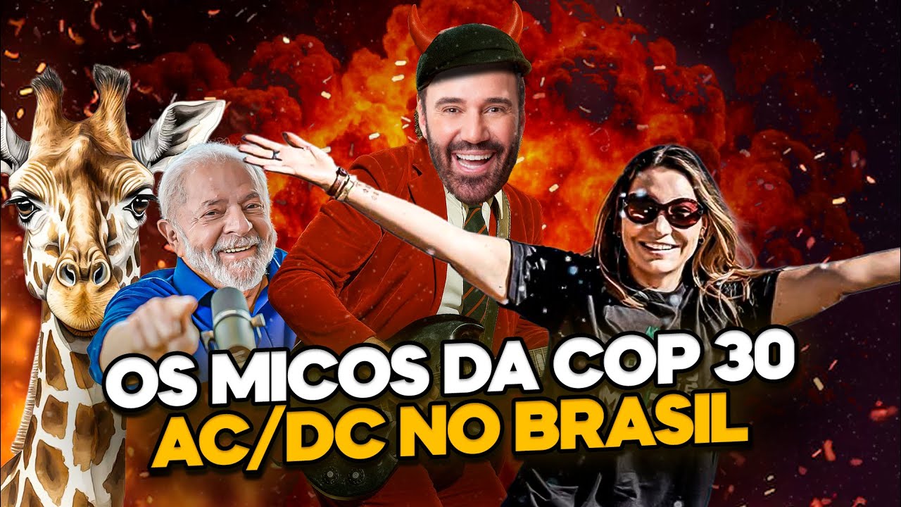 OS MICOS DA COP 30 | AC/DC NO BRASIL - STAND UP COMEDY DIOGO PORTUGAL