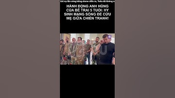 Hành động anh hùng của bé trai 5 tuổi: Hy sinh mạng sống để cứu mẹ giữa chiến tranh!